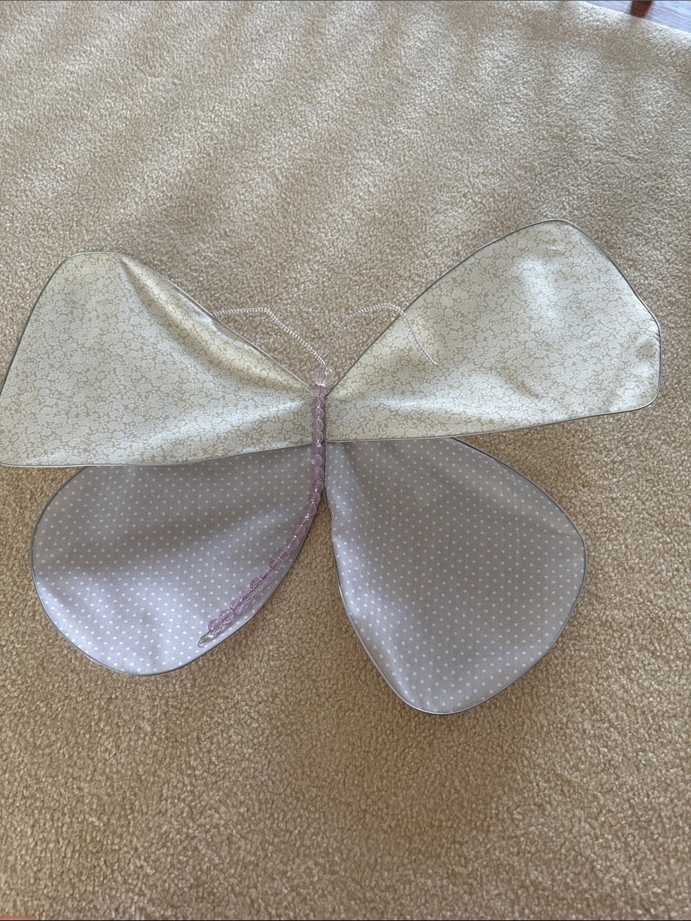 Pottery Barn Kids Butterfly wing room decor